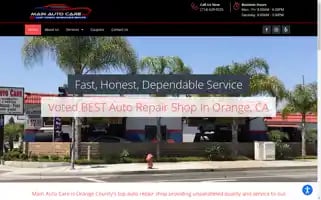 Mainautocareinc.com Screenshot 2024-05-12 19:55:55