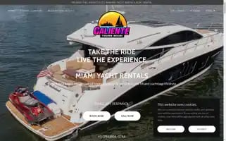Calientetoursmiami.com Screenshot 2024-04-25 11:25:07