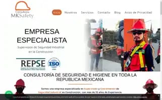 Consultoriamksafety.com Screenshot 2024-05-20 09:54:22