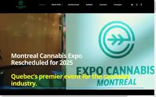 Cannabisexpomontreal.com Screenshot 2024-07-03 11:21:33