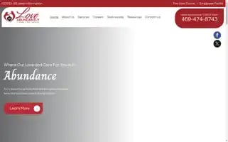 Loveabundantlyhomecare.com Screenshot 2024-07-05 04:39:34