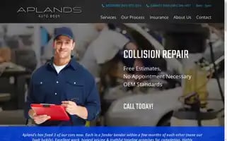 Aplandsautobody.com Screenshot 2024-06-29 05:33:30