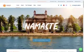 Namastetoursandtrips.com Screenshot 2024-04-24 05:48:44
