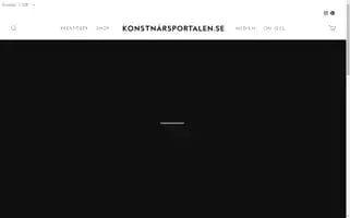 Konstnarsportalen.se Screenshot 2024-04-24 03:30:35