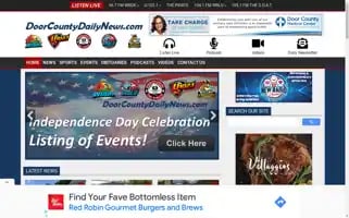 Doorcountydailynews.com Screenshot 2024-07-07 00:10:32