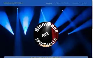 Bienvenueauxspectacles.com Screenshot 2024-05-21 16:27:55