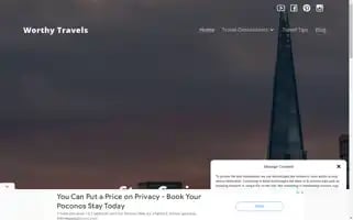 Worthytravels.com Screenshot 2024-04-14 21:46:15