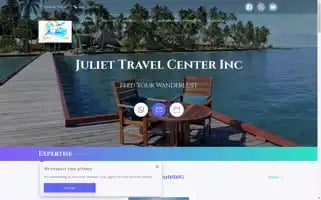 Juliettravelcenter.com Screenshot 2024-04-17 15:45:33