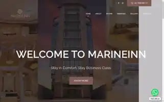 Marineinnhotel.com Screenshot 2024-04-17 13:36:18