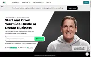 Zenbusiness.com Screenshot 2024-05-15 09:51:56