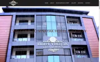 Vinayakhotellucknow.com Screenshot 2024-04-15 05:46:57
