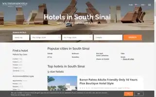 Southsinaihotels.com Screenshot 2024-04-17 18:45:53