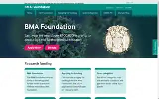 Bmafoundationmr.org.uk Screenshot 2024-05-15 14:54:19