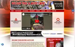 Wilsontirecompany.com Screenshot 2024-05-15 03:36:53