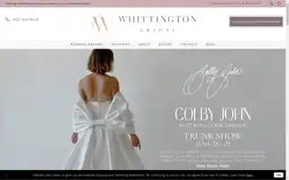 Whittingtonbridal.com Screenshot 2024-06-12 03:03:34