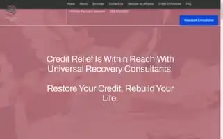 Universalrecoveryconsultants.com Screenshot 2024-06-15 03:37:24