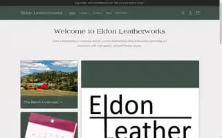 Eldonleatherworks.com Screenshot 2024-04-27 10:23:50