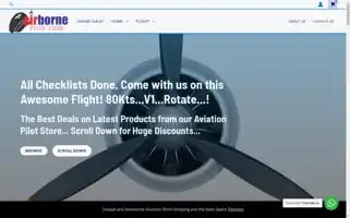 Airbornepilotstore.com Screenshot 2024-05-22 07:41:01