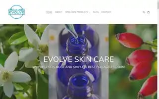 Evolveskincareproducts.com Screenshot 2024-04-27 13:28:45