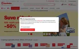 Apotheka.ee Screenshot 2024-07-04 13:45:39