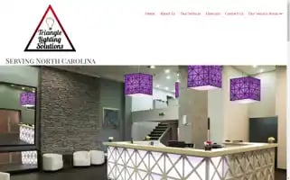 Trianglelightingsolutions.com Screenshot 2024-07-08 21:14:01