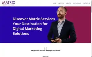 Matrixservicess.com Screenshot 2024-05-26 09:26:20
