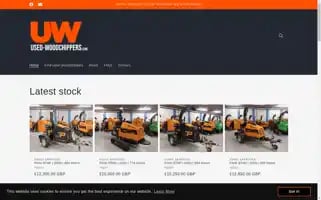 Used-woodchippers.com Screenshot 2024-05-24 23:48:10