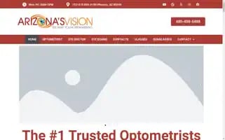 Optometristphoenixaz.com Screenshot 2024-06-16 21:36:06