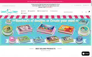 Ediblecaketopper.com Screenshot 2024-05-09 13:02:41
