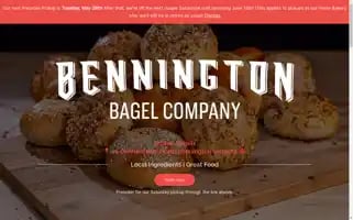 Benningtonbagelcompany.com Screenshot 2024-05-26 19:11:29