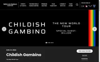 Wellsfargocenterphilly.com Screenshot 2024-05-15 01:24:08