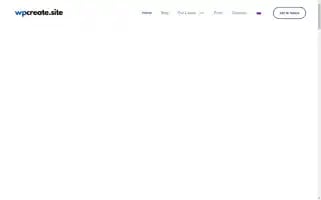 Wpcreate.site Screenshot 2024-06-17 08:40:55