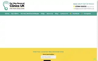 Earwaxremovalclinicsuk.co.uk Screenshot 2024-07-05 05:37:40