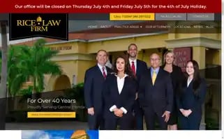 Ricelawflorida.com Screenshot 2024-07-06 17:55:05