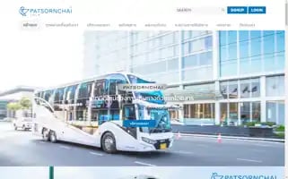 Patsornchaibus.com Screenshot 2024-06-14 12:23:31
