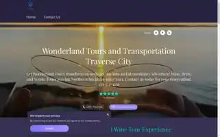 Wonderlandtourstraversecity.com Screenshot 2024-04-16 09:35:33