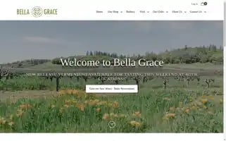 Bellagracevineyards.com Screenshot 2024-07-02 17:53:06