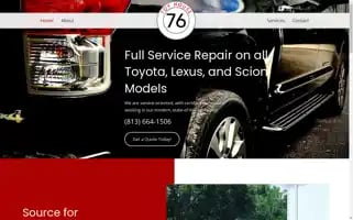 Toyotalexusrepair.com Screenshot 2024-05-16 22:03:35