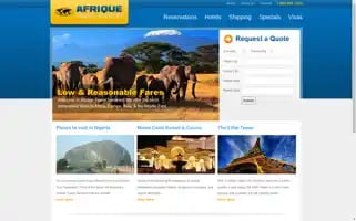 Afriquetravel.com Screenshot 2024-04-18 13:42:00