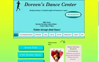 Doreensdancecenter.net Screenshot 2024-05-09 11:20:14