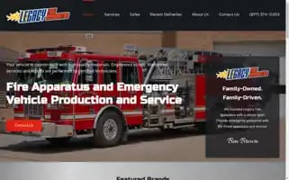 Legacyfireapparatus.com Screenshot 2024-07-04 01:34:30