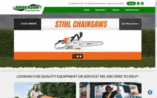 Andersonlawnequipment.com Screenshot 2024-05-08 12:52:32