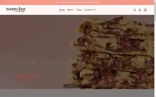 Twentyfourbakeshop.com Screenshot 2024-05-05 09:41:11