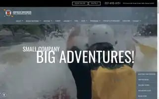 Northeastwhitewater.com Screenshot 2024-07-02 03:36:40