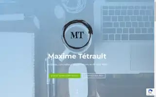 Maximetetrault.com Screenshot 2024-06-14 14:25:28