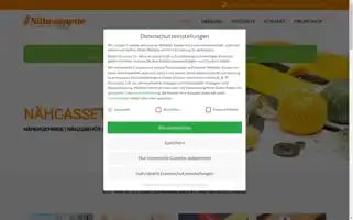 Naehcassette.at Screenshot 2024-06-11 08:31:55