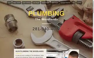 Thewoodlandsplumbingtx.com Screenshot 2024-07-07 08:08:03