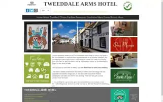 Tweeddalearmshotel.com Screenshot 2024-04-15 17:59:01