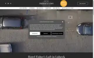 Fishersloft-hotel.de Screenshot 2024-04-17 15:59:30