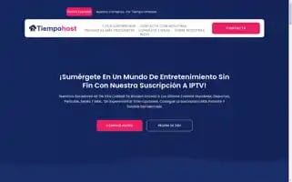Tiempohost.com Screenshot 2024-06-19 02:50:42